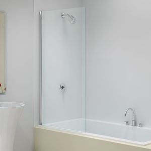 Merlyn Ionic Fixed Square Bath Screen (800 x 1500mm)