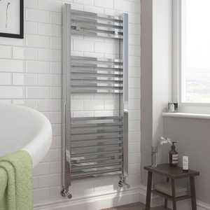 Cube Heated Towel Rail - Chrome (500 x 1100mm)