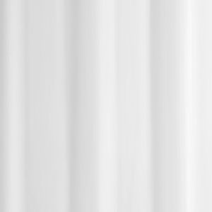 White Anti-Bacterial Polyester Shower Curtain W1800 x H2000mm