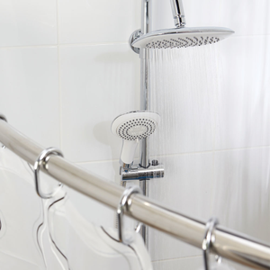 Croydex 12 C-Type Shower Curtain Rings - Chrome