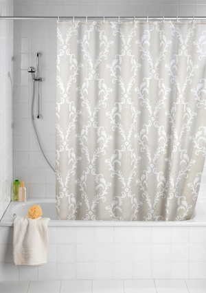 Wenko Baroque Polyester Shower Curtain - W1800 x H2000mm