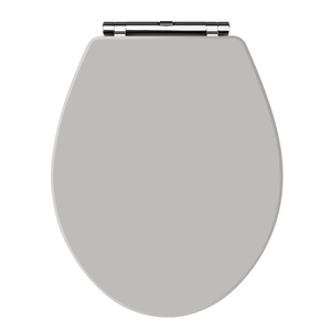 Old London Stone Grey Wooden Soft Close Seat For Richmond Toilets