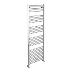 Toreno Heated Towel Rail – Chrome – 600 x 1800mm – Straight Bars
