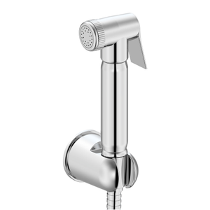 Cruze Modern Chrome Douche Shower Spray kit with Wall Bracket + Hose