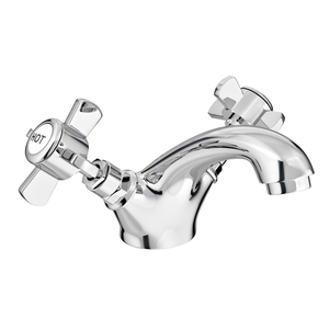 Regent Traditional Mono Basin Mixer - Chrome