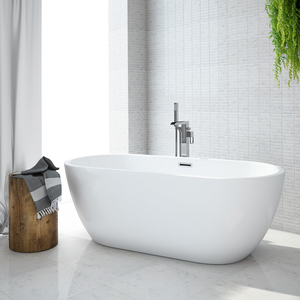 Verona Freestanding Modern Bath 1400 x 750 x 570mm
