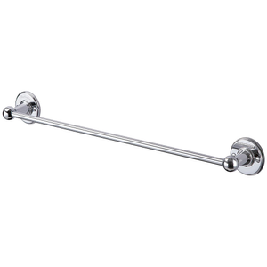 Burlington Single Chrome Towel Rail