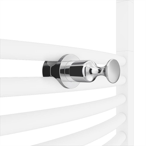 Chrome Robe Hook Attachment for Heated Towel Rails