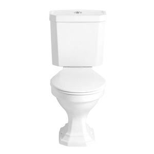 Heritage - Granley Deco Close Coupled Standard Height WC &amp; Portrait Cistern