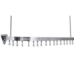 Aqualona Flexi Shower Curtain Track and Hooks