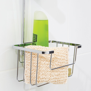 Croydex Hanging Shower Riser Rail Caddy - Chrome Plated