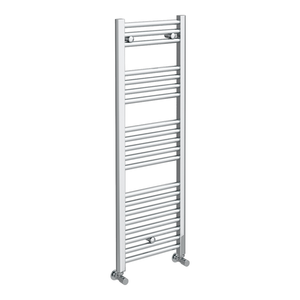 Toreno Heated Towel Rail – Chrome – 400 x 1200mm – Straight Bars
