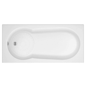 Taranto 1700 x 800 Textured Anti-Slip Base Keyhole Shower Bath