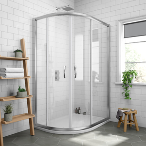 Newark Offset Quadrant Shower Enclosure Only (Easy Fit) 1200 x 900mm