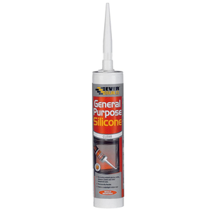 Clear Bath &amp; Sanitary Silicone Sealant 310ml