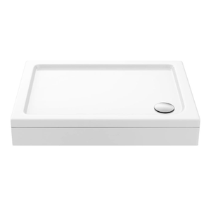 Aurora Stone Rectangular Shower Tray + Riser Kit 1000 x 800mm