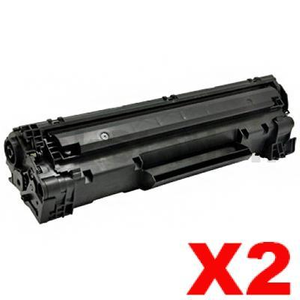 2 x Canon CART-328 Black Compatible Toner Cartridge 2,100 pages