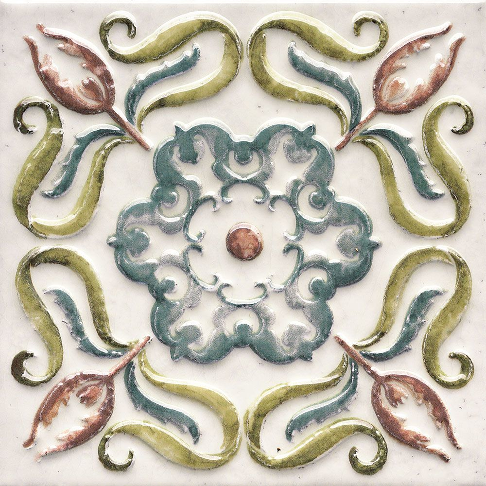 Lucy Floweret Decor Tile