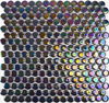 Circular Luster Mosaic Tiles