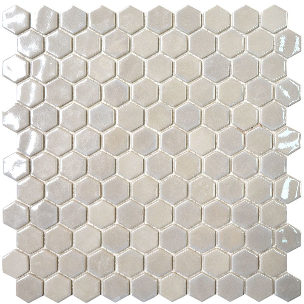 Aurora Hexagon Mosaic Tiles