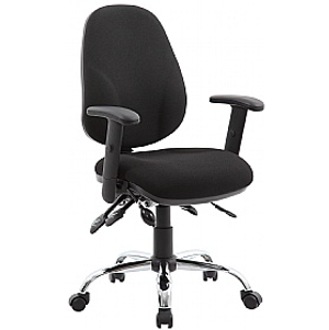 Fully Loaded Ergo Operator Chair with Arms
