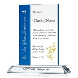 Rectangle Retirement Plaque