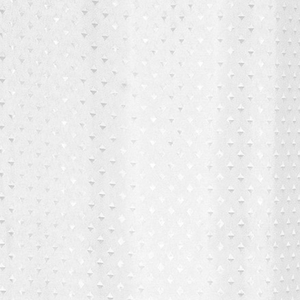 Extra Wide Diamond Shower Curtain W2500 x H2000mm - White