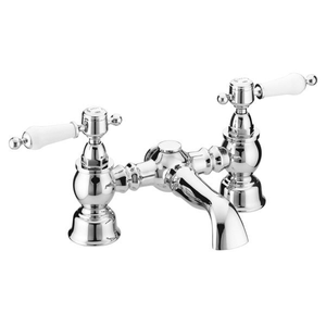 Heritage - Glastonbury Bath Filler - Chrome