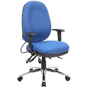 Deluxe Air Lumbar - Large Fully Loaded Operator Chair