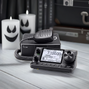 Icom IC-7100 HF VHF UHF transceiver.