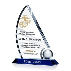 Sailboat Military Retirement Gift