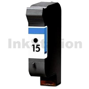 1 x HP 15 Compatible Black Inkjet Cartridge C6615DA