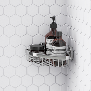 Orion Corner Soap Basket - Chrome