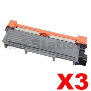 3 x Fuji Xerox DocuPrint M225,M265,P225,P265 Compatible Black High Yield Toner Cartridge (CT202330)- 2,600 pages