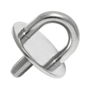 Round Eye Plate Stud