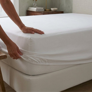 180TC Extra Deep Percale Fitted Sheets (Up To 16") Easy Iron