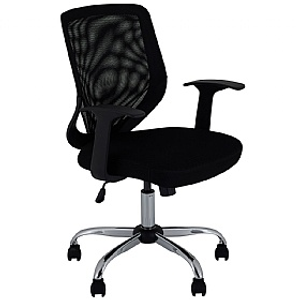 Essentials Black Mesh Office Chair