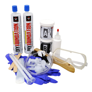 DIY Foundation Crack Repair Kit - Urethane - 10-ft