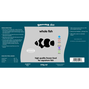 Gamma Frozen Slice Whole Fish 250g
