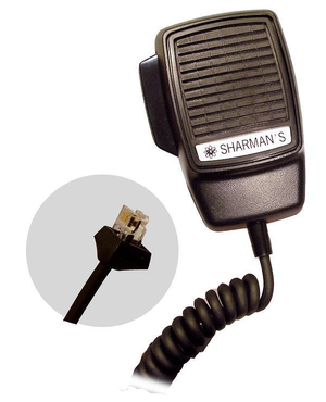 Sharman DM523-P6MX Dynamic Microphone – 6-Pin for Maxon PM100 Series