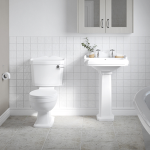 Oxford 4-Piece Traditional Bathroom Suite 2 Tap Hole