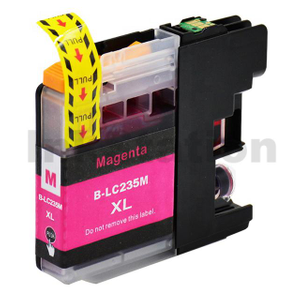 Compatible Brother LC-235XLM Magenta High Yield Ink Cartridge - 1,200 pages