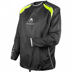 HO Soccer Padded GK Winter Training Jacket Junior - Black/Lime Green - LB