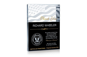 Thank You Military! Plaques
