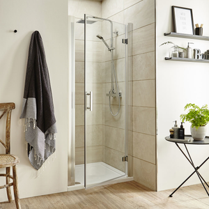 Toreno 8mm Hinged Shower Door 900mm