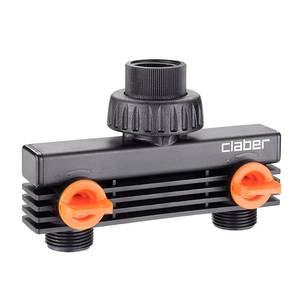 Claber Two Way Tap Adaptor - 8590