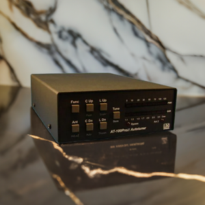 LDG AT-100PROII Automatic Antenna Tuner designed to cover frequencies ranging from 1.8 to 54 MHz
