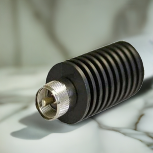 DM-150PL dummy load is designed for DC to 1 GHz frequencies with a power rating of 30W (100W for 1.5 minutes).