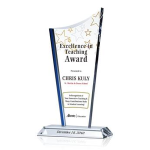 Teaching Excellence Award Plaque