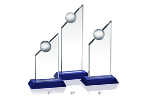 Crystal Apex Award Plaques